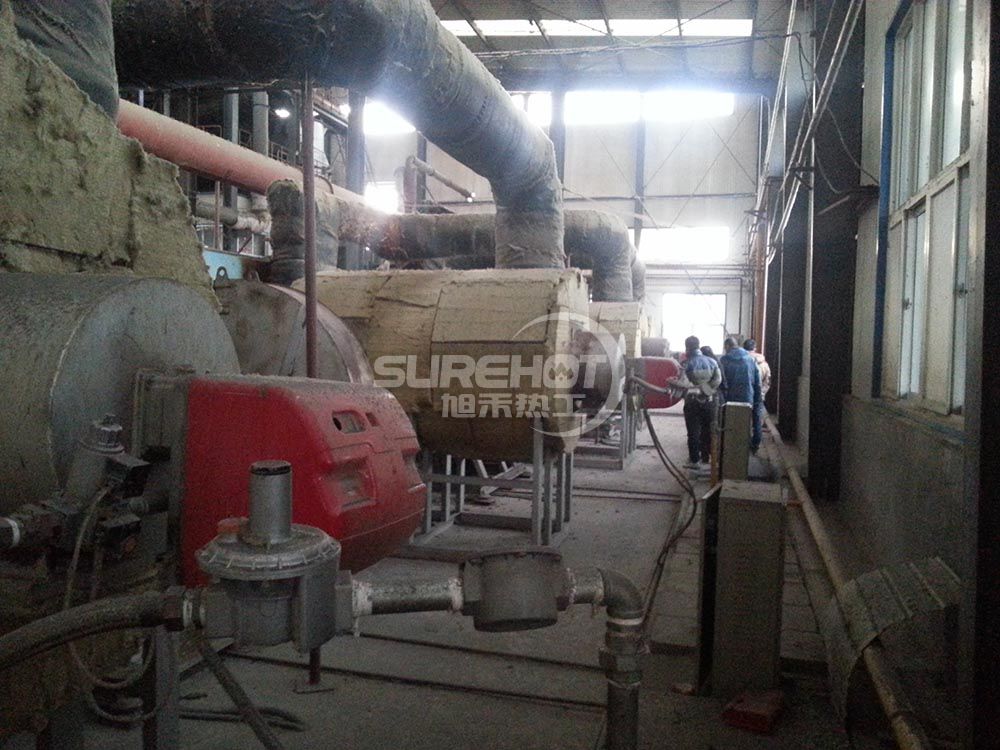 河北格林 4臺500KW熱風爐