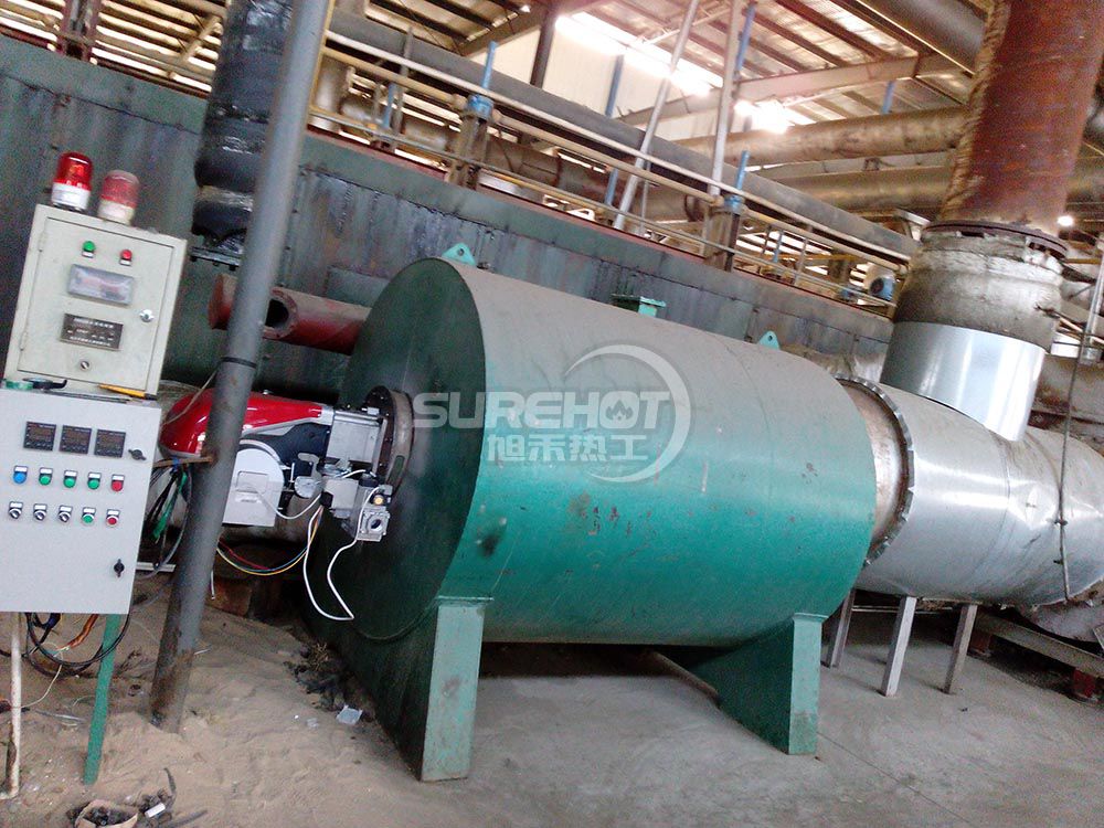 河北博威 2臺(tái)1512KW巖棉固話爐燃燒器